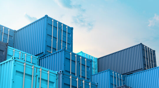 stockage en container dry ou high cube